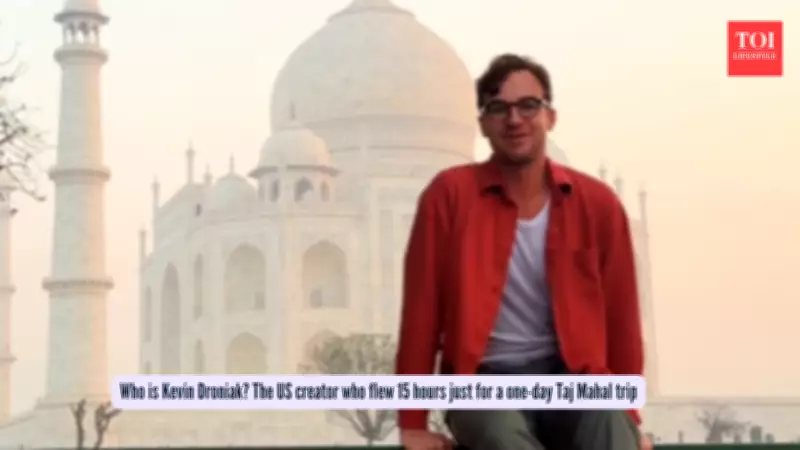 US Creator Flies 15 Hours for a 24-Hour Trip to India's Taj Mahal