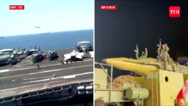 US Deploys Third Aircraft Carrier as Iran Shows 'Doomsday Missiles'