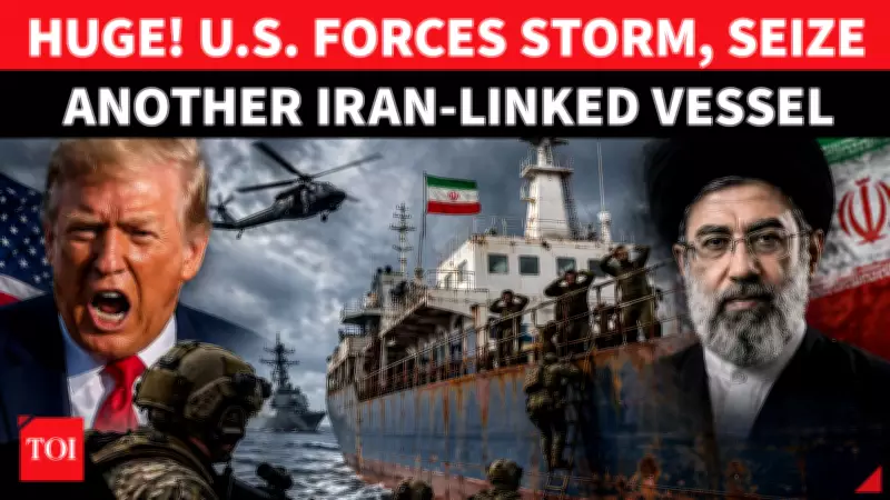 US Forces Seize Second Iran-Linked Oil Tanker in Indian Ocean Operation