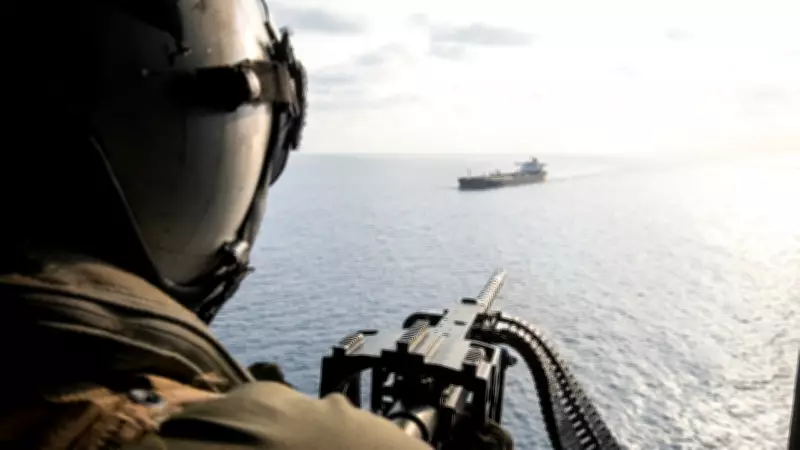US Helicopter Gunner Warns Ship Near Iran Port as 27 Vessels Returned Amid Blockade