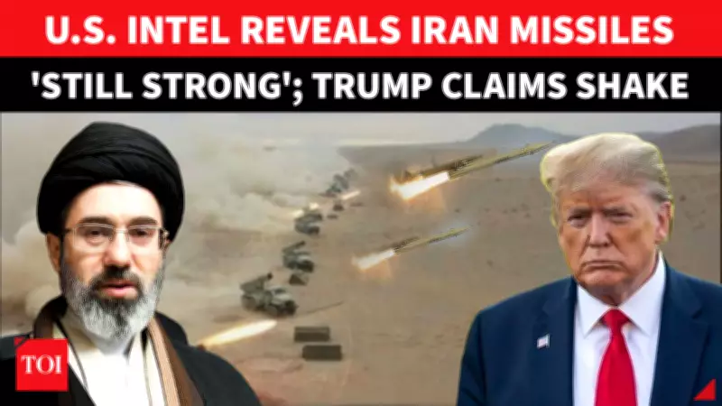 US Intelligence: Iran Retains 50% Missile Launchers, 1,000 Drones in Reserve