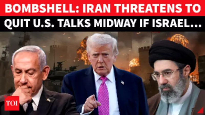 US-Iran Nuclear Talks Face Collapse As Tehran Threatens Walkout Over Unmet Demands