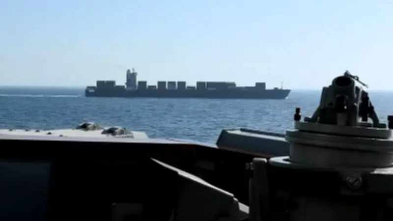 US Marines Board Merchant Ship in Arabian Sea Suspected Heading to Iran