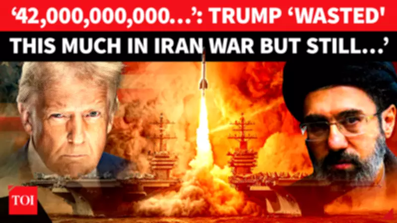 US Military Spending in Iran Conflict Hits $42 Billion in 37 Days, Averaging $1 Billion Daily