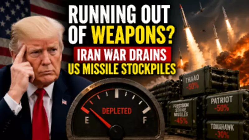 US Missile Stockpiles Depleted by Iran War, Raising Concerns for Future Conflicts