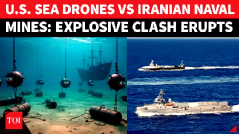 US Navy Deploys Sea Drones Against Iranian Mines in Strait of Hormuz
