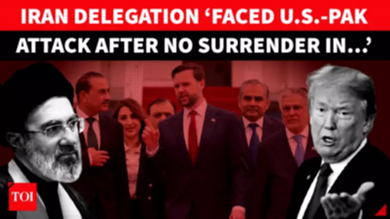 US-Pakistan Diplomatic Plot 'Fails' as Iran Delegation 'Escapes' After Tense Talks