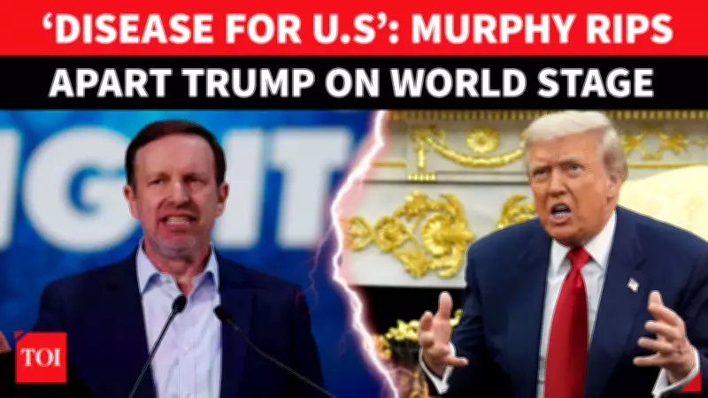 US Senator Chris Murphy Warns of Democratic Crisis, Draws Parallels to Europe