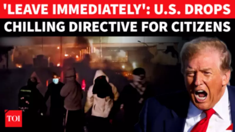 U.S. Urges Citizens to Leave Iraq Immediately Amid Iran-Linked Threats