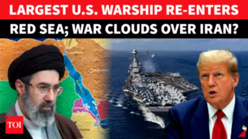 USS Gerald R. Ford Deployed to Middle East Amid Rising Iran Tensions