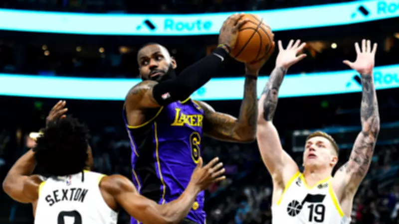 Utah Jazz Face Injury-Ravaged Finale Against Lakers in 2025-26 Season Closer