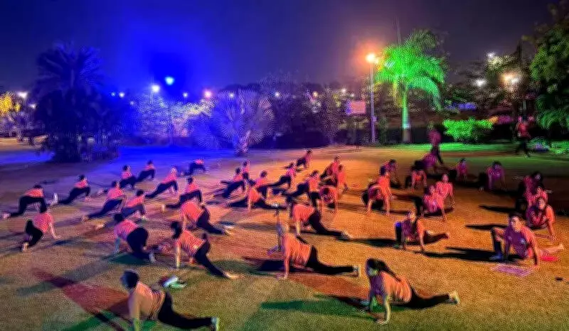 Vadodara Celebrates Earth Day with Unique 'Prithvi Namaskar' Yoga Session at Sculpture Park