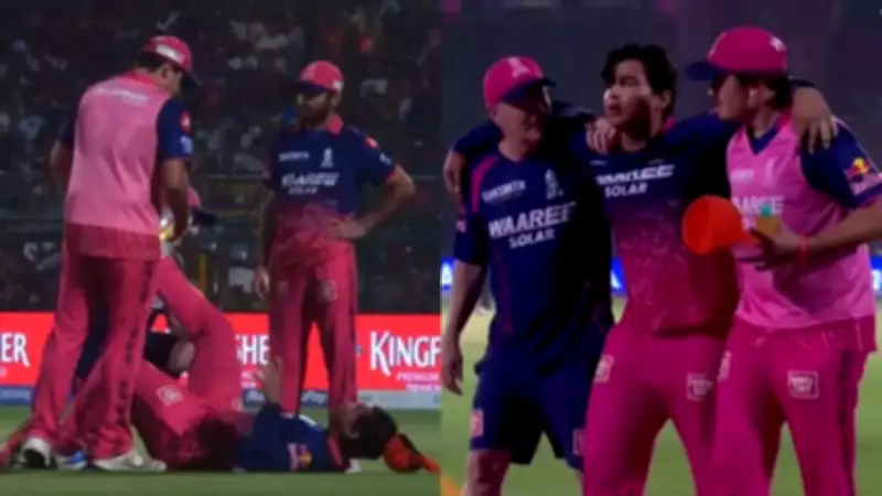 Vaibhav Sooryavanshi Injury Scare After Record Century in IPL 2026
