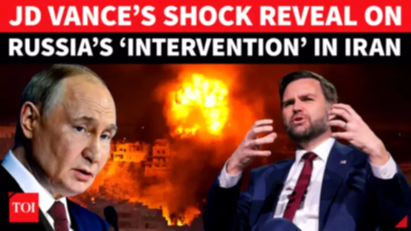 Vance Defends Halting Ukraine Aid as 'Proudest Decision' Amid Russia-Iran Tensions