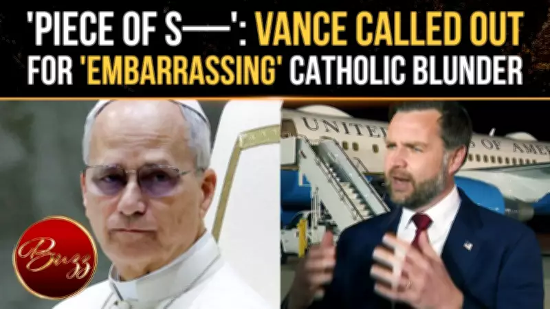 Vance's Vatican Envoy Gaffe Sparks Diplomatic Storm Amid Alleged Trump Pressure Claims