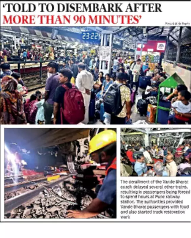 Vande Bharat Derailment: Passengers Sent on Delayed Deccan Queen