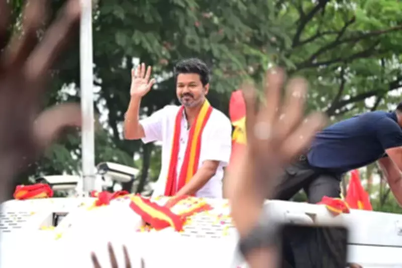 VCK Functionary Seeks Action Against Vijay Over Remarks Influencing Children