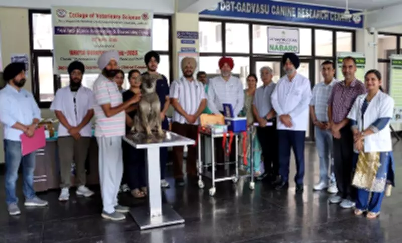 Vet Varsity Health Camp Marks World Veterinary Day in Ludhiana
