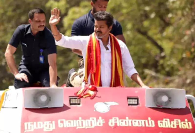 Vijay Accuses DMK-BJP Alliance of Conspiracy Against His Film and Party