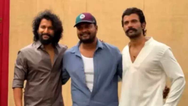 Vijay Deverakonda Announces 'VDxShouryuv' with Nani's Blessings at Pooja Ceremony