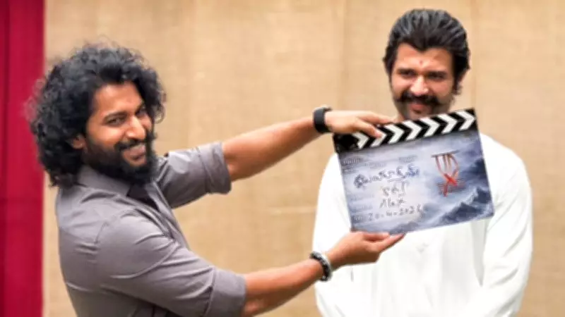 Vijay Deverakonda's 'VDXSHOURYUV' Begins Filming with Grand Pooja Ceremony, Nani Attends