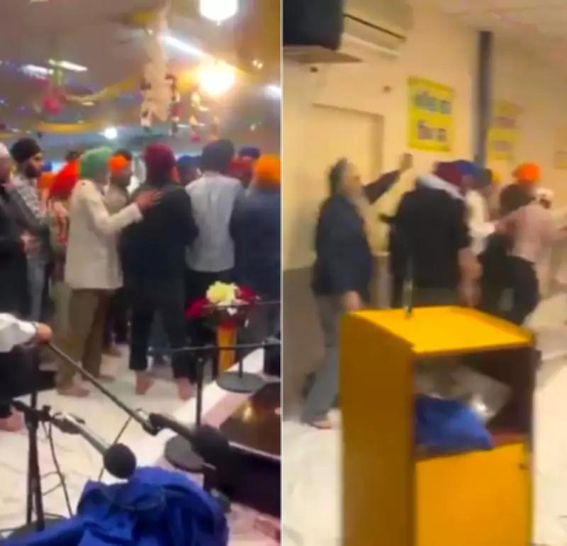 Violent Clash at German Gurdwara Leaves 11 Injured, Involves Turbans, Gunfire, and Kirpans