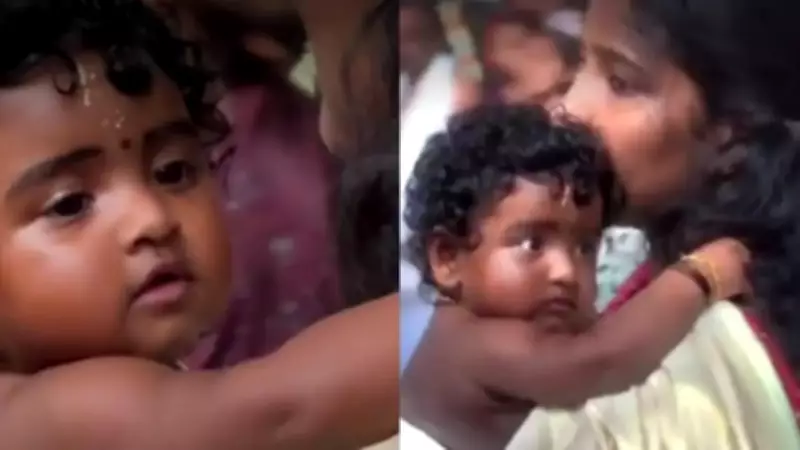 Viral Baby Video Sparks 'Little Krishna' Comparisons Across Social Media