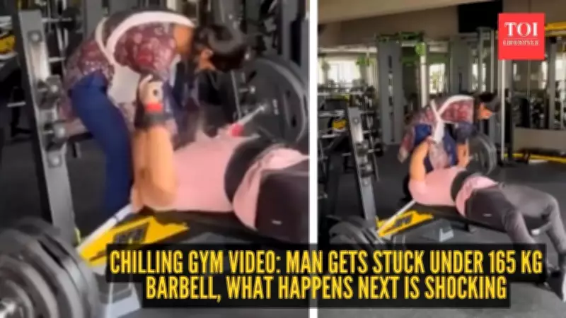 Viral Gym Video Sparks Global Debate on Weightlifting Safety After Near-Fatal Incident