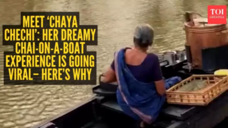 Viral Kerala Backwaters Tea Stall Video Captivates Internet with Its Serenity