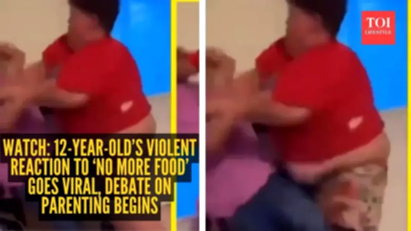 Viral Video of Boy's Outburst Sparks Debate on Parenting and Child Health