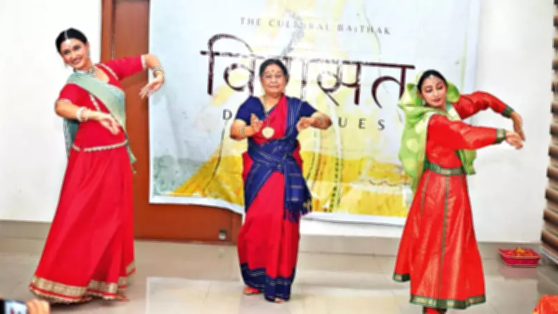 Virasat Baithak Celebrates Kathak's History and Evolution at Library