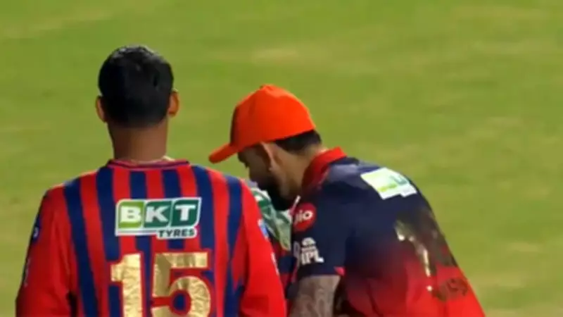 Virat Kohli's Viral Moment with LSG's Naman Tiwari After RCB's Win