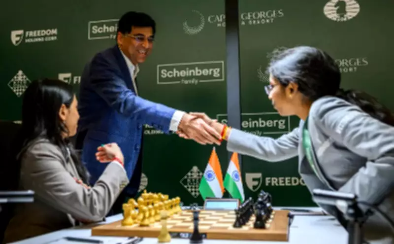 Vishy Anand's 'Wow' Moment as Vaishali Rameshbabu Becomes World Chess Challenger