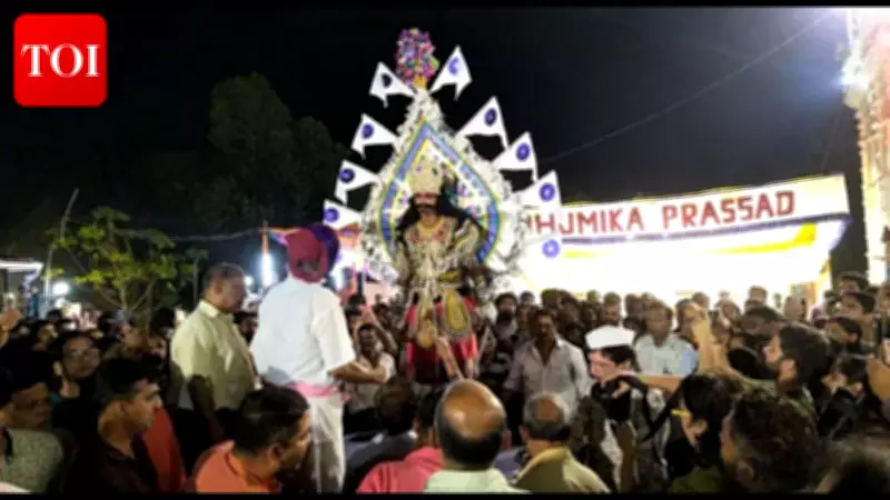 Vithalapur Temple Festival Culminates with Veerabhadra Dance in Sanquelim