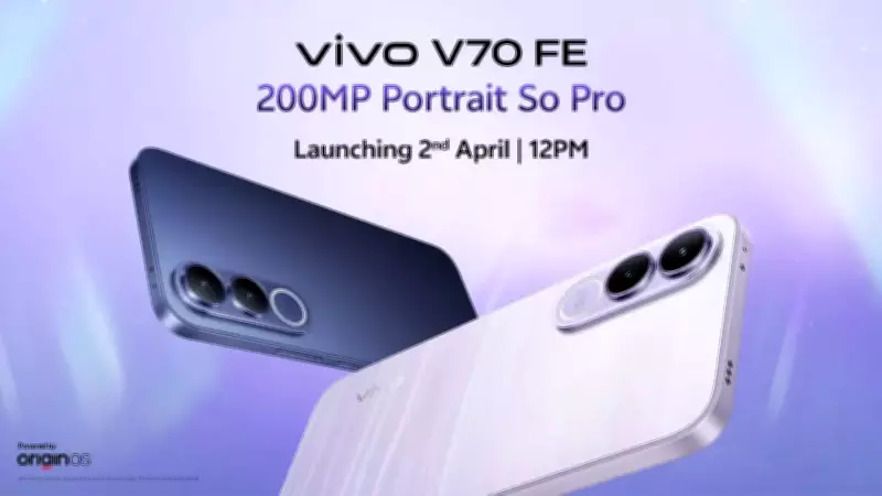 Vivo V70 FE Launched in India with 200MP Camera, 7000mAh Battery