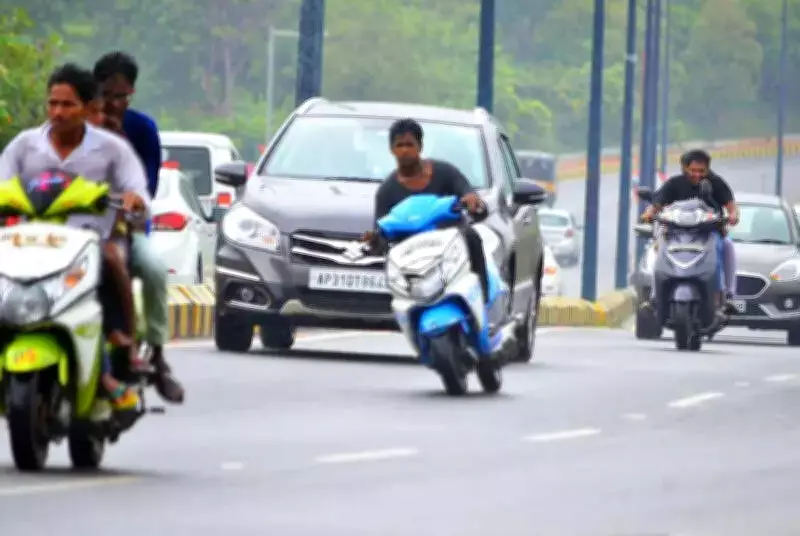 Vizag Traffic Crackdown: Helmet Violations Top 60% of Offences in April 2026 Drive