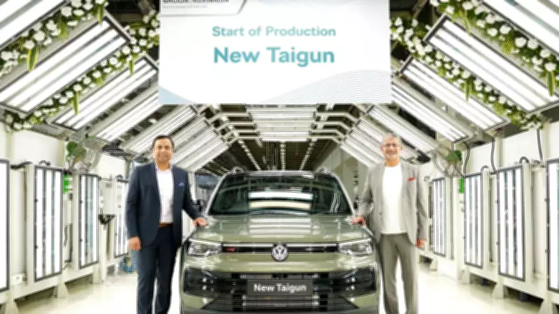 Volkswagen Commences Production of Taigun SUV at Pune's Chakan Plant