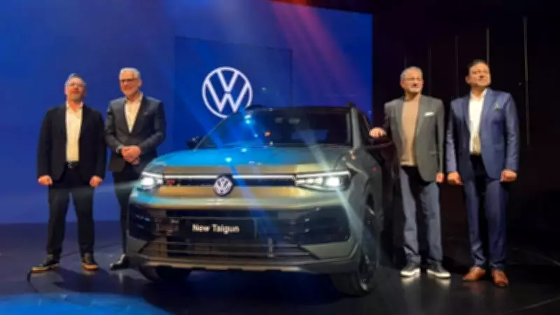 Volkswagen India Unveils Refreshed Taigun SUV with New Features and Design