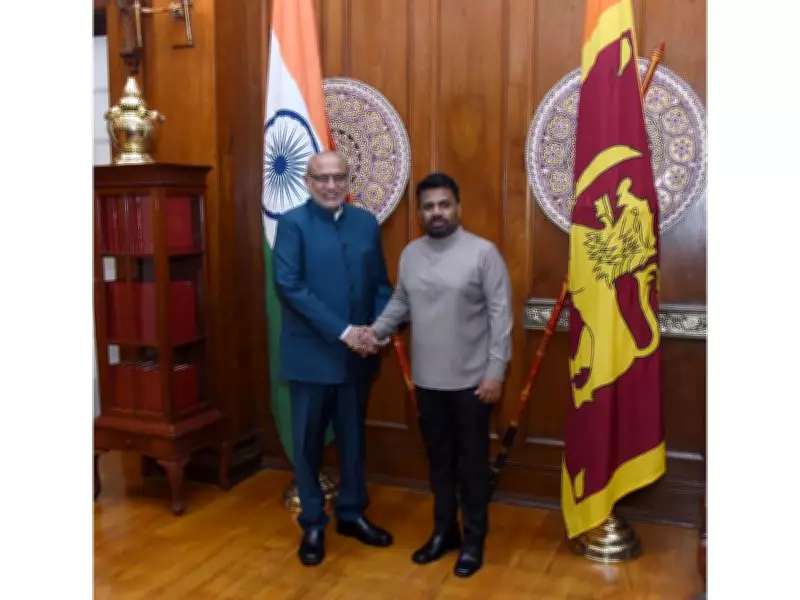 VP Radhakrishnan's Diplomatic Meeting with Sri Lankan President Dissanayake