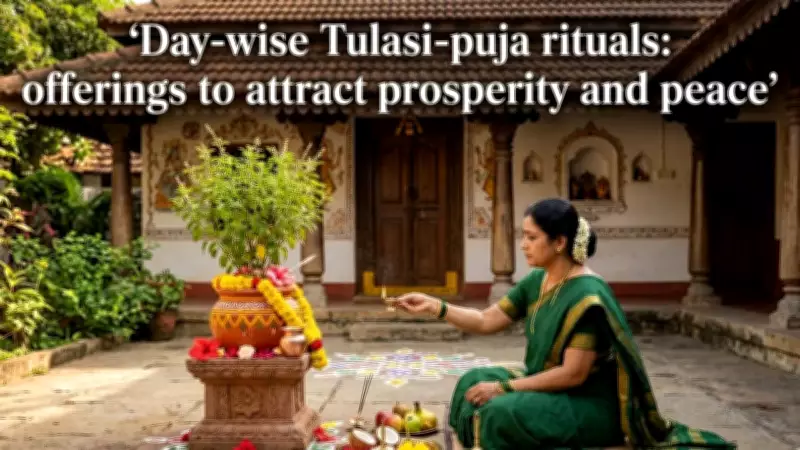 Weekly Tulasi Offerings: Daily Rituals for Health, Wealth & Spiritual Harmony