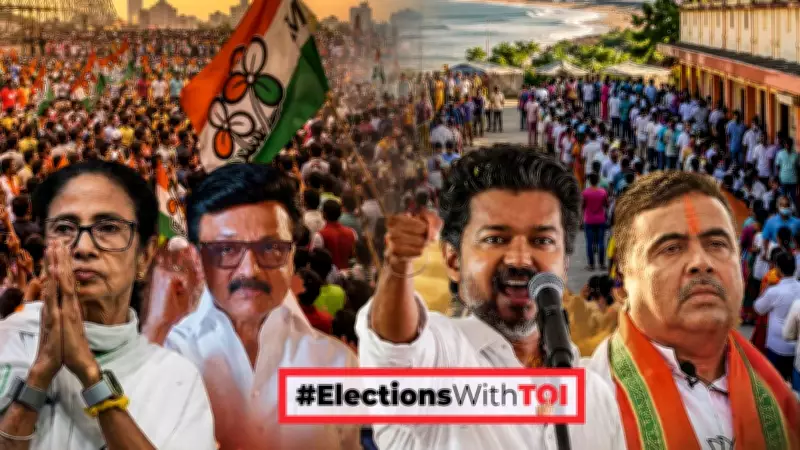 West Bengal and Tamil Nadu Kick Off Crucial Polling Day in 2026 Elections