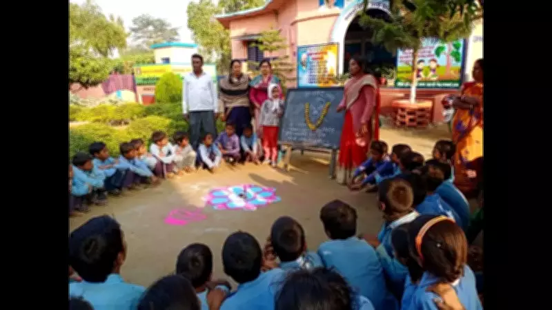 West Champaran Headmaster Transforms Govt School into Eco-Friendly Model Institution
