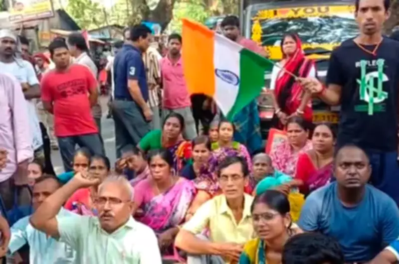 Widespread Protests Erupt in West Bengal Over Mass Voter Deletions