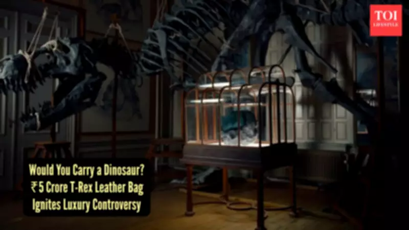 World's First T. Rex Leather Bag to Auction for Rs 5 Crore