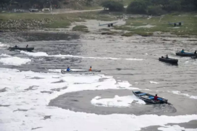 Yamuna Pollution Surges in March, Still Below Last Year's Levels