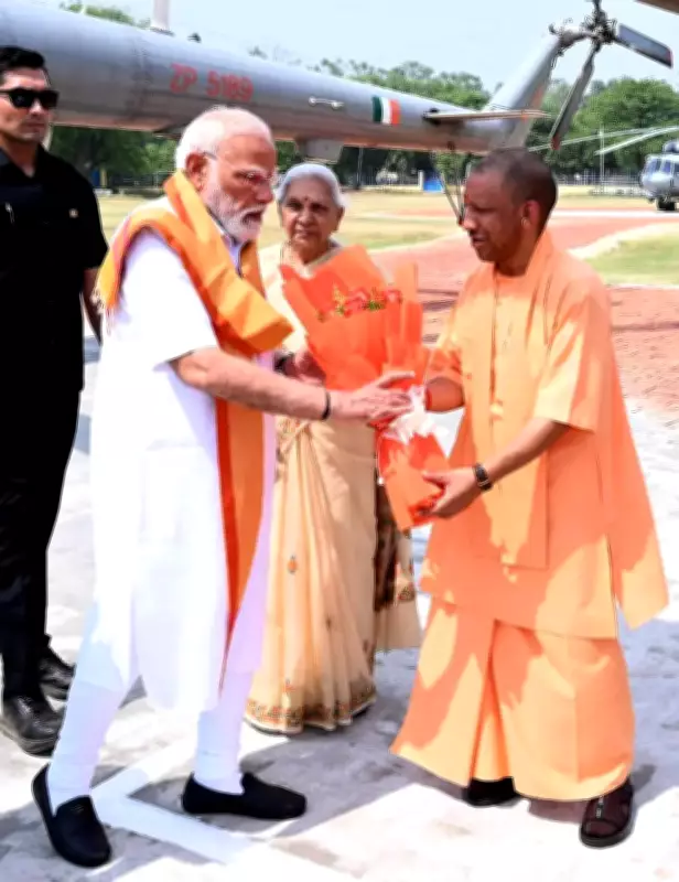 Yogi Adityanath Links PM Modi's Varanasi Visit to Women's Reservation Bill