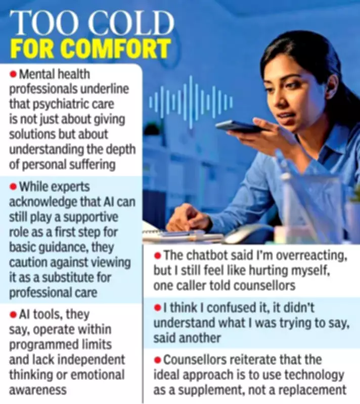 Youth Abandon AI Therapy, Return to Tele-MANAS Helpline for Emotional Support