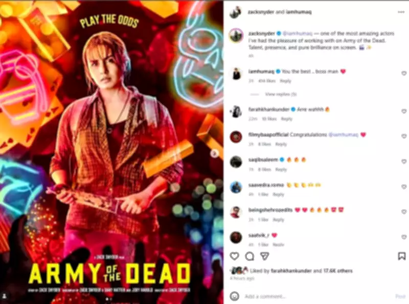 Zack Snyder Praises Huma Qureshi's Performance in 'Army of the Dead'