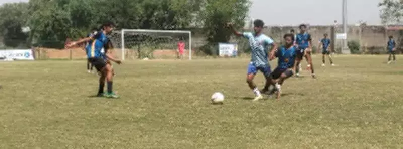 Zinc Football Academy Dominates 4-0 in Rajasthan A Division League Match