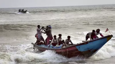 15 Tamil Nadu Fishermen Released from Sri Lanka Arrive in Chennai